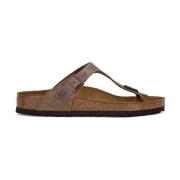 Slippers BIRKENSTOCK GIZEH TABACCO BROWN
