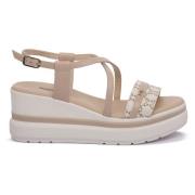 Sandalen NeroGiardini NERO GIARDINI 412 BEIGEGIOVE