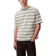 T-shirt Korte Mouw Calvin Klein Jeans SS HVYWT STRIPE JERS LV04RC235G