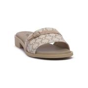 Slippers NeroGiardini NERO GIARDINI 412 GIOVE BEIGE