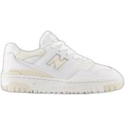 Lage Sneakers New Balance 550 White Cream Leather (GS)