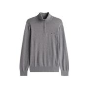 Trui Tommy Hilfiger ESSENTIAL COTTON ZIP MOC