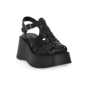 Sandalen Windsor Smith CRUSH BLACK LEATHER