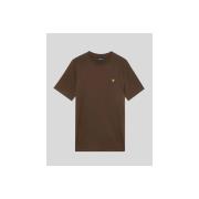 T-shirt Korte Mouw Lyle &amp; Scott TS400VOG PLAIN-X883 DEEP SEPA