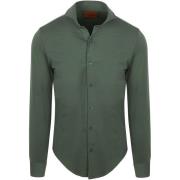 Overhemd Lange Mouw Suitable Sorona Overhemd Donkergroen