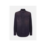 Overhemd Lange Mouw Dondup UC343R DF0272U-LP6 DU 800 BLACK