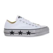 Lage Sneakers Converse ALL STAR LIFT CANVAS LTD WHITE STAS
