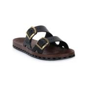 Slippers Sensi 001 LA JOLLA MOKA NERO