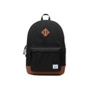 Rugzak Herschel Heritage Youth Backpack - Black/Saddle Brown