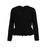 Blouse Object Top Brea Re - Black