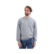 Sweater Brava Fabrics Splash Paint Rounded Sweatshirt - Grey