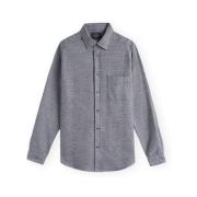 Overhemd Lange Mouw Portuguese Flannel Magson Shirt - Blueish
