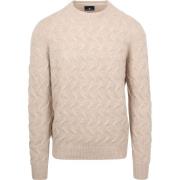 Sweater State Of Art Trui Structure Beige