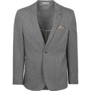 Blazer Suitable Flex Jersey Suit Grijs