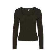 T-Shirt Lange Mouw Pieces -