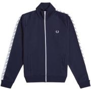 Trainingsjack Fred Perry Taped Track Top Jacket Carbon Blue