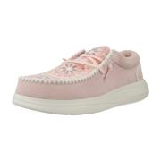 Nette schoenen HEYDUDE WENDY COMF SUEDE CROCHET
