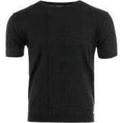 Muts Jimmy Sanders Jiy sanders zeus zwart t -shirt - katoen cofort