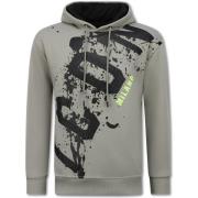 Sweater True Rise Oversized Hoodie Capuchon ICON