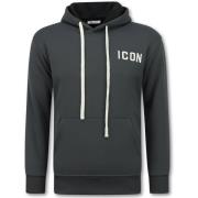 Sweater True Rise Oversized Hoodie Capuchon ICON