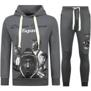 Trainingspak Top Star Pac Joggingpak Hoodie Tupac Huispak