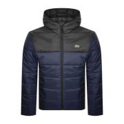 Donsjas Lacoste Water-Repellent Quilted Puffer Jacket Navy/Black