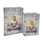 Manden en dozen Signes Grimalt Boeddha Boekendoos 2U