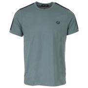 T-shirt Korte Mouw Fred Perry Mesh Taped Ringer