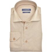 Overhemd Lange Mouw Ledub Overhemd Print Geel