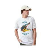 T-shirt Korte Mouw Altonadock T-shirt Slim Fit blanc