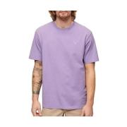 T-shirt Korte Mouw Superdry T-shirt Vintage Mark coupe ample violet