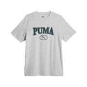T-shirt Korte Mouw Puma T-shirt Squad gris