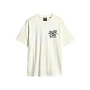 T-shirt Korte Mouw Superdry T-shirt Photographic Skate ample