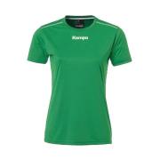 T-shirt Korte Mouw Kempa T-shirt Poly Femme Vert