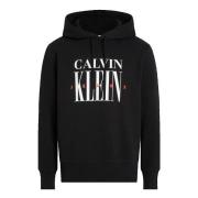Sweater Calvin Klein Jeans Sweat-shirt Serif Front Graphic