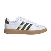 Lage Sneakers adidas Basket Grand Court 2.0 blanche