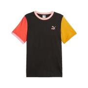 T-shirt Korte Mouw Puma T-shirt Classics Block noir