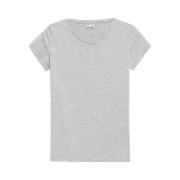 T-shirt Korte Mouw 4F SS23TTSHF580CHODNYJASNYSZARY