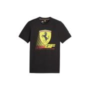T-shirt Korte Mouw Puma FERRARI RACE COLORED BIG SHIELD