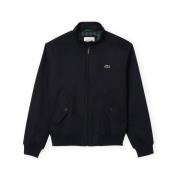 Mantel Lacoste Harrington Jacket - Blue Marine
