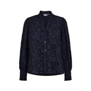 Overhemd Nümph Nutulka Blouse 706136 Dark Sapphire