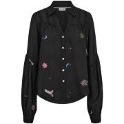 Overhemd Nümph Nutekna Shirt 706126 Obsidian