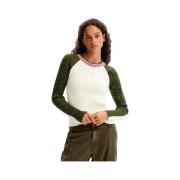 Trui Desigual Côtelé Chiné