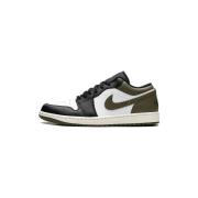 Lage Sneakers Nike 1 Low Black Toe Medium Olive