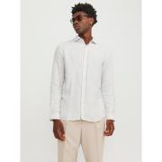 Overhemd Lange Mouw Jack &amp; Jones 12251673 PARKER LINEN-TRAVERINE
