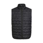 Blazer Jack &amp; Jones 12249374 QUILTED BODYWARMER-BLACK