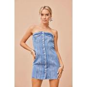 Jurk Only 15302226 JASMINE-MEDIUM BLUE DENIM