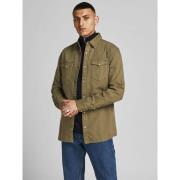 Overhemd Lange Mouw Jack &amp; Jones 12138115 SHERIDAN-FOREST NIGHT