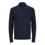 Trui Jack &amp; Jones 12258472 PANNEL ROLL-NAVY BLAZER