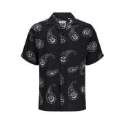 Overhemd Lange Mouw Jack &amp; Jones 12248448 ABSTRACT-BLACK